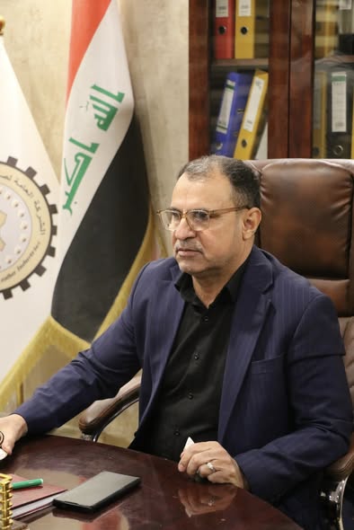 مدير عام النسيج والجلود يترأس اجتماع مدراء الأقسام في المقر العام