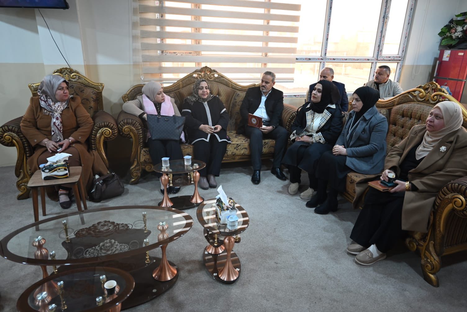 مدير عام النسيج والجلود يتفقد مصنع الألبسة الجاهزة في الموصل