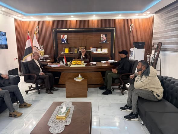 مدير عام النسيج والجلود يستقبل منتسبي الشركة ضمن مقابلات شؤون المواطنين